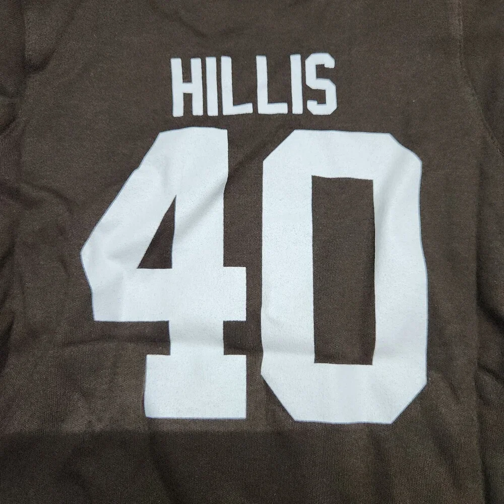 Nfl Peyton Hillis 40 Cleveland Browns Infant Bodysuit 18M Brown Romper 156